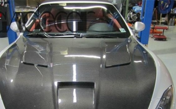 Maserati Gran Turismo GT Carbon Fiber Hood Bonnet Body Kit