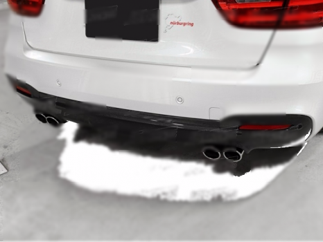 3D DESIGN STYLE CARBON FIBER REAR DIFFUSER FOR 2014-2016 BMW 3 SERIES F34 GT M-SPORT