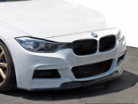 A STYLE CARBON FIBER FRONT LIP FOR 2012-2016 BMW 3 SERIES F30 F35
