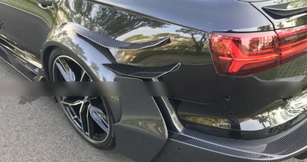 Audi RS6 Avant Full Carbon Fiber Full Wide Body Kit