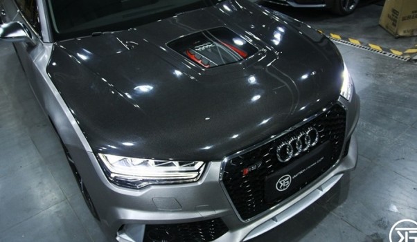Audi RS7 carbon fiber parts