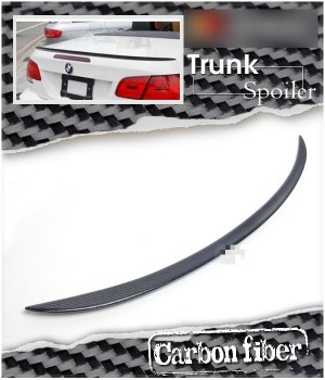 BMW E93 3-Series Convertible Carbon Fiber  Trunk Spoiler Wing for 2007-2013