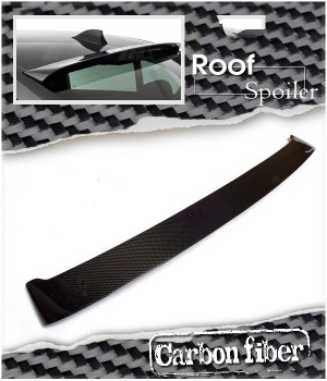 BMW F10 5-Series Sedan Carbon Fiber 4 door Rear Window Roof Spoiler 