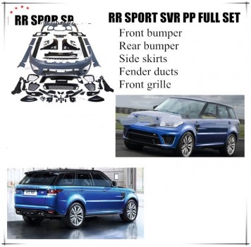 Body kit car bumper set 2013 for Range Rover sport