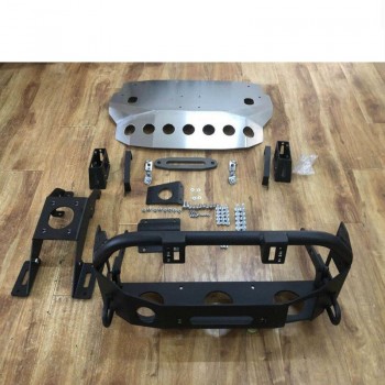 body kits for Mercedes-Benz G-class W463 Front bumper winch mount 4x4 with skid plate 