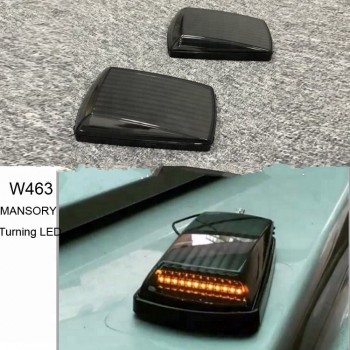 body kits for Mercedes-Benz G-class W463 Turn Signal Lamps Lights Corner MANSO-RY SMOKED LED light 