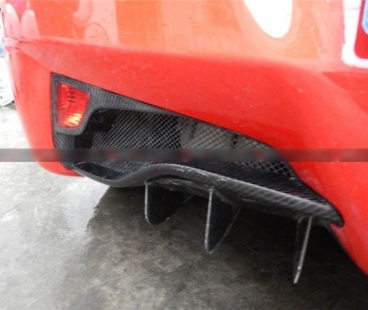 Ferrari 458 Italia Carbon Fiber Rear Brake Light Covers Body Kit