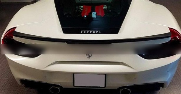 Ferrari 488 GTB Carbon Fiber Rear Trunk Spoiler