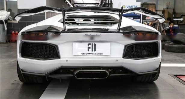 Lamborghini Aventador LP700 Carbon Fiber Bot Rear Trunk Spoiler
