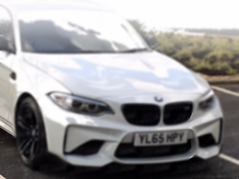 M-P STYLE CARBON FIBER FRONT BUMPER SPLITTERS FOR 2014-2017 BMW 2 SERIES F87 M2