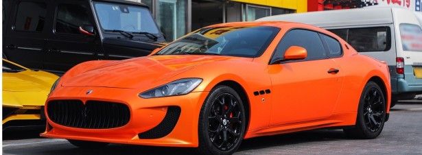 Maserati GT carbon fiber parts