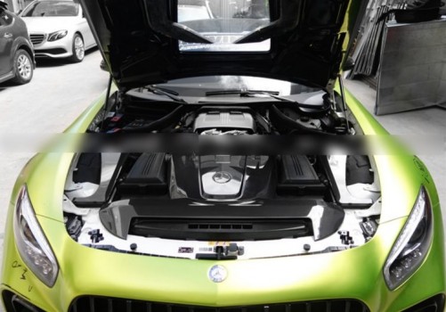 Mercedes Benz AMG GT & GTS Carbon Fiber Engine Cover & Radiato