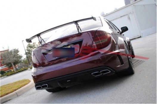 Mercedes Benz C Class C63 W204 Carbon Fiber Trunk Spoiler