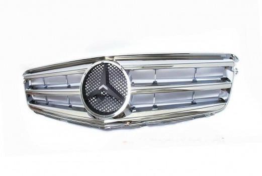 Mercedes-Benz C-Class W204 C250 C300 C350 Front Hood Chrome Grille Grill