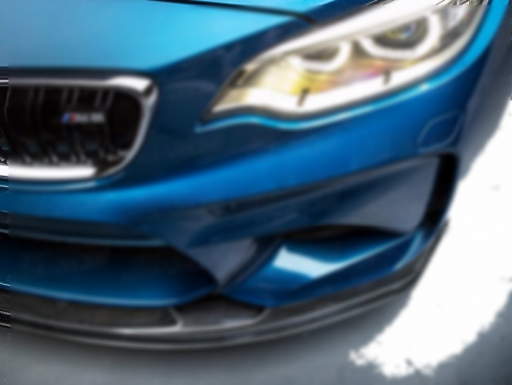 MTC DESIGN STYLE CARBON FIBER FRONT LIP FOR 2014-2017 BMW 2 SERIES F87 M2