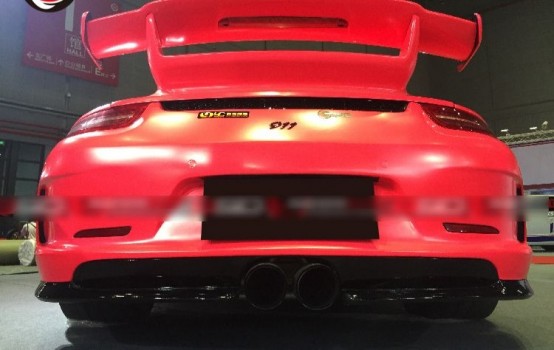 Porsche Carrera 911 991 GT3 Carbon Fiber Trunk Spoiler Wing