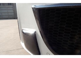 Audi R8 Front Bumper Body Kit Carbon Fiber Accents