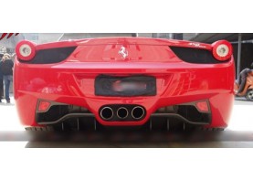 Ferrari 458 Italia Carbon Fiber Rear Diffuser Lip Body Kit