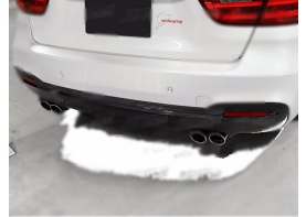 3D DESIGN STYLE CARBON FIBER REAR DIFFUSER FOR 2014-2016 BMW 3 SERIES F34 GT M-SPORT