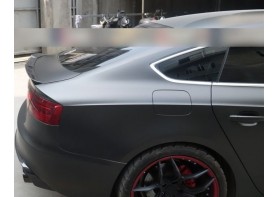 Audi A5 Coupe Rear Carbon Fiber Trunk Spoiler Wing
