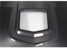 Audi A7 S7 RS7 Part Carbon Fiber Hood Bonnet With Center Glass