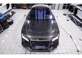 Audi RS7 -  full carbon fiber engine hood 