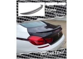 BMW 6-Series Coupe 640i 650i F13 Carbon Fiber for Rear Trunk Spoiler  