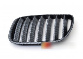 BMW E53 X5 LCI 3.0I 4.4I Carbon Look Front Hood Kidney Grilles for 2004-2006 
