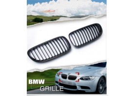 BMW E92 E93 3-Series Carbon Fiber Front Kidney Hood Grilles for 2011-2013 