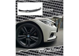 BMW F32 F33 F36 4-Series M Sport Carbon Front Bumper Lip Spoiler