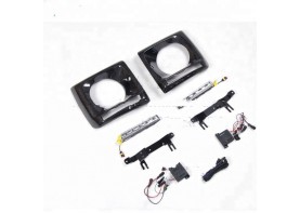 body kits for Mercedes-Benz G-class W463 head lamp cover with LED 