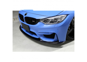 Carbon Fiber front diffuser Bumper lip for BMW M4 F82 