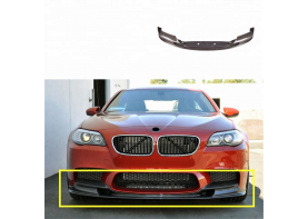 Carbon Fiber front lip splitter front lip spoiler for BMW 5 series F10 M5