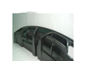 Carbon Fiber Rear Bumper Diffuser for Mercedes Benz CLA Class W117 CLA45 