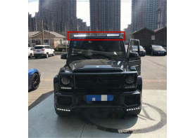 carbon front roof spoiler with led for Mercedes Benz G-Class W463   