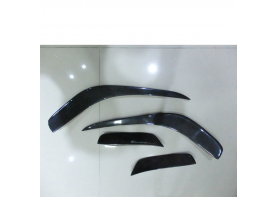 Carbon Fiber Front lip Rear Diffuser and Roof spoiler and Side Skirts for Mercedes Benz ML-Class W166 