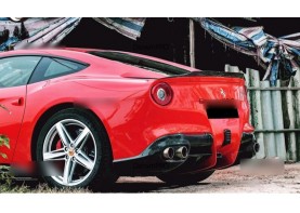 Ferrari F12 Berlinetta Carbon Fiber Rear Diffuser Body kit 4PC