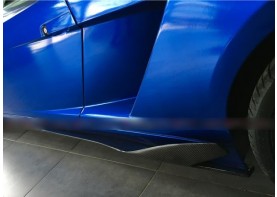 Lamborghini Gallardo Carbon Fiber Side Skirt Splitters