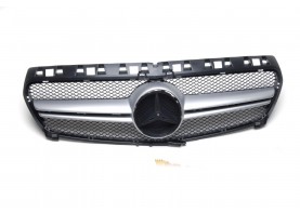 Mercedes-Benz W176 A Class A45 AMG Front Hood Radiator Silver Grille Grill 