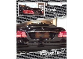 Mercedes-Benz W212 Sedan E350 E250 Carbon Fiber Trunk Spoiler 