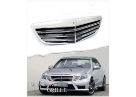 Mercedes-Benz W221 S-CLASS S350 S550 S600 S63 S65 AMG Front Hood Chrome Grille 