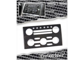 NISSAN GT-R 35 Matte Carbon Fiber AC Stereo Dash Panel Trim Cover 