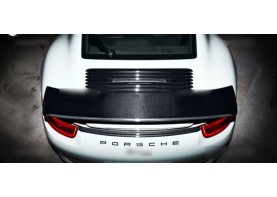 porsche 911 991 Carrera Portion Carbon Fiber Trunk Spoiler Wing