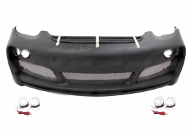 T STYLE GLASS FIBER FRONT BUMPER WITH FOG LIGHT FOR 2005-2008 PORSCHE BOXSTER 987