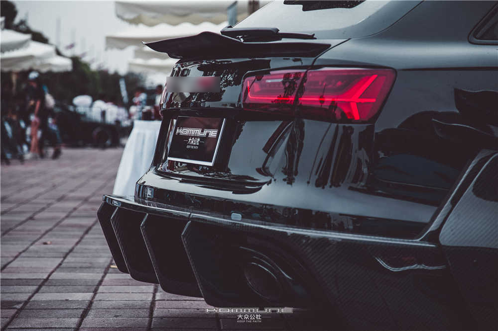 Audi RS6 Avant Full Carbon Fiber Full Wide Body Kit