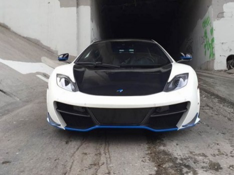 McLaren MP4 12C Front Bumper With Canards Body Kit