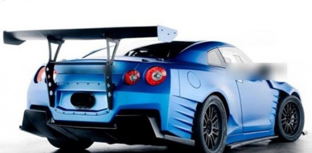 Nissan GTR R35 BSP Carbon Fiber Trunk Spoiler Wing With Bracket Body Kit