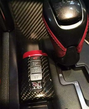 Nissan GTR R35 Carbon Fiber Key Fob Cover Replacement