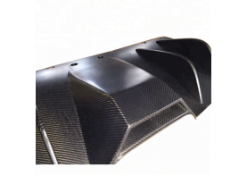 Carbon fiber high quality dry rear diffuser lip spoiler for Ferrari 458 spider