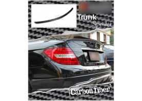 Mercedes-Benz W204 C-Class Sedan C63 Carbon Fiber Trunk Spoiler Wing